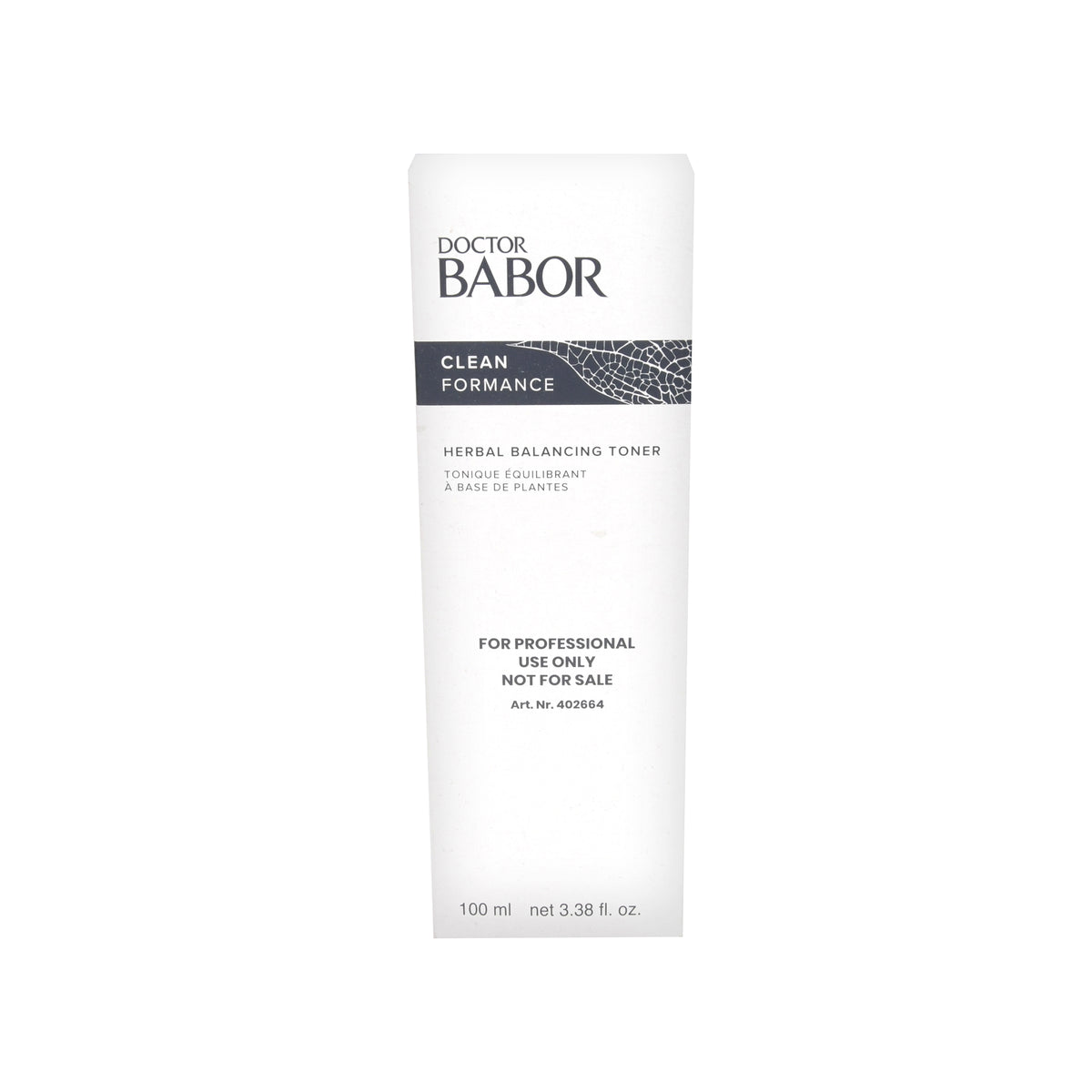 Babor CleanFormance Herbal Balancing Toner - Kabinett-Packung, 100 ml