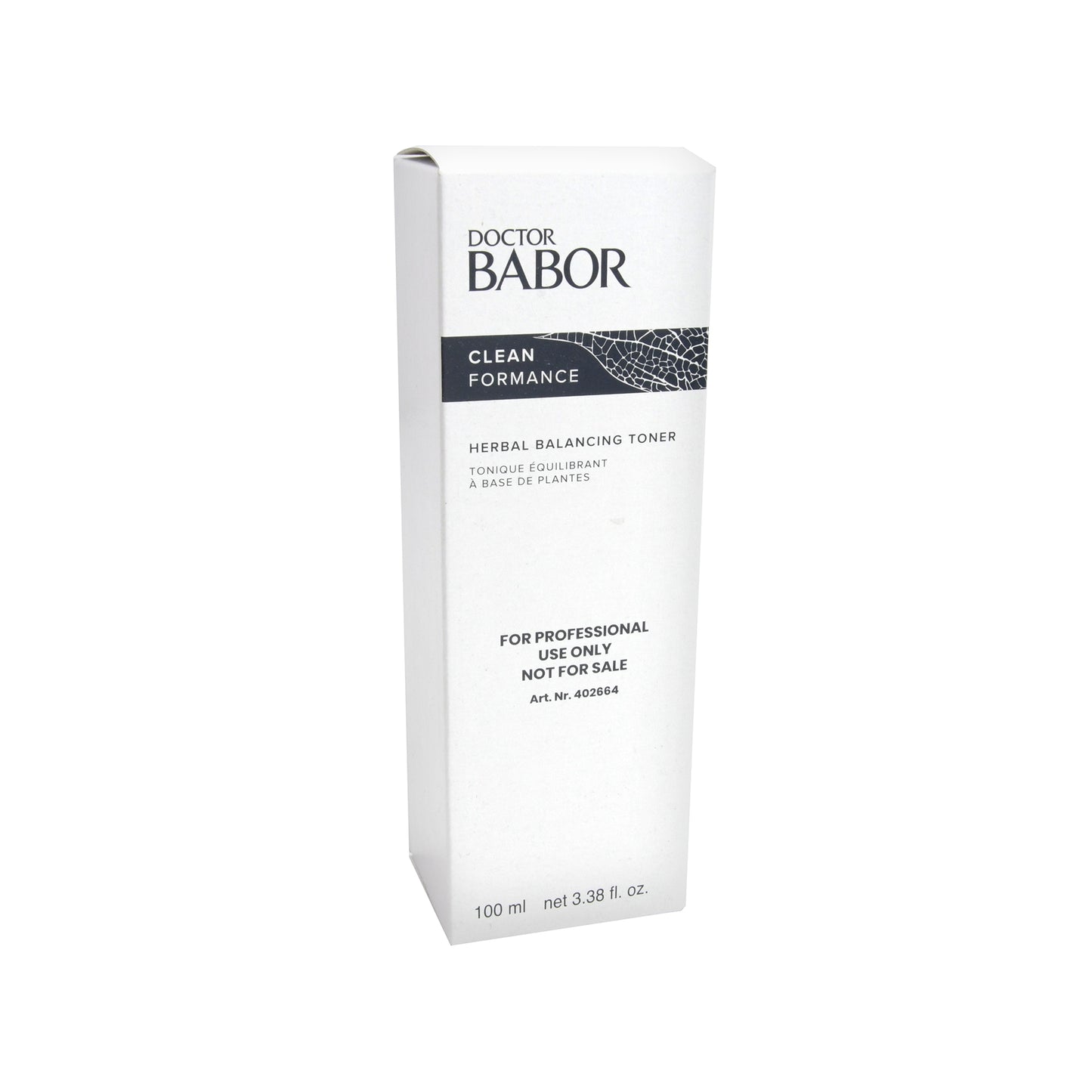 Babor CleanFormance Herbal Balancing Toner - Kabinett-Packung, 100 ml