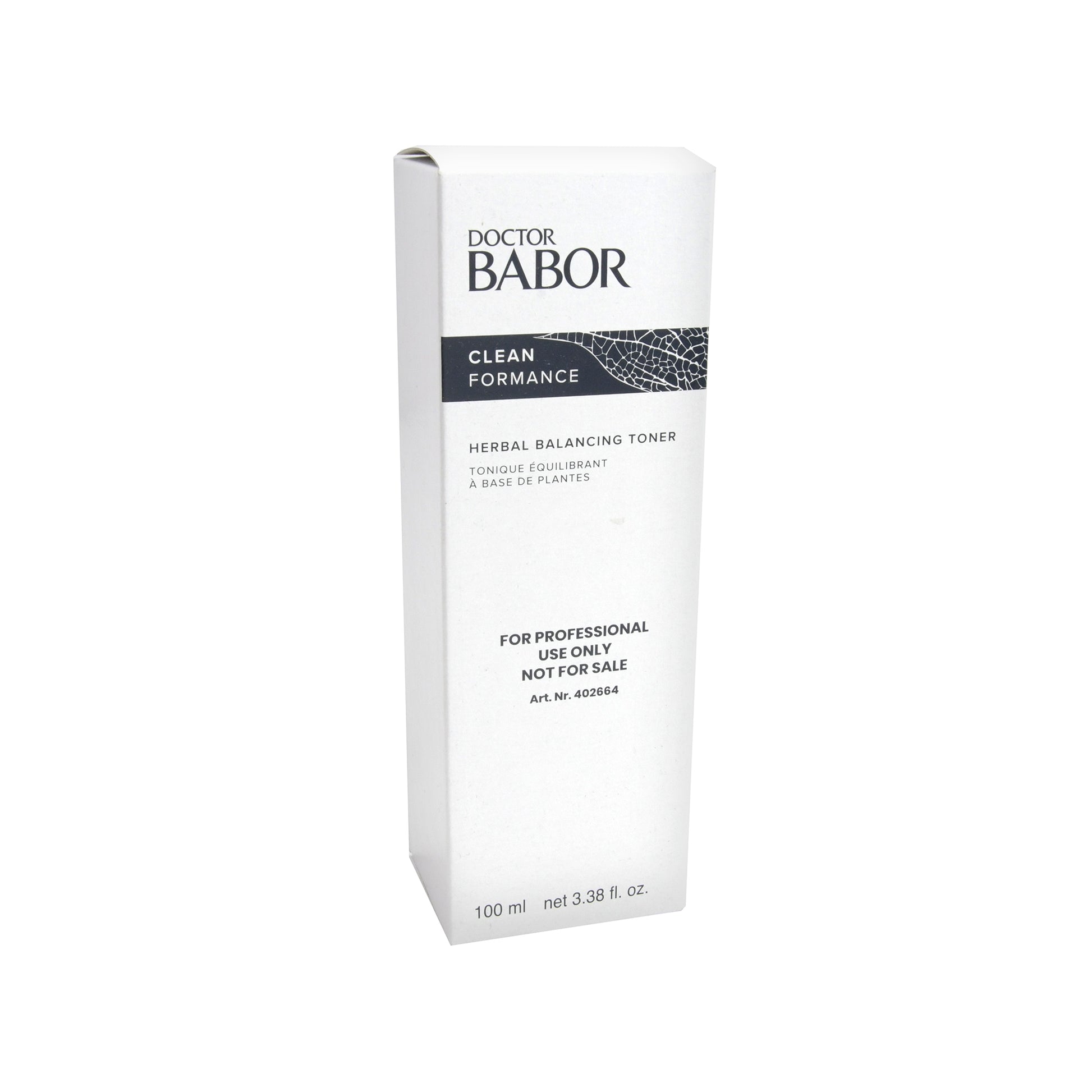 Babor CleanFormance Herbal Balancing Toner - Kabinett-Packung, 100 ml