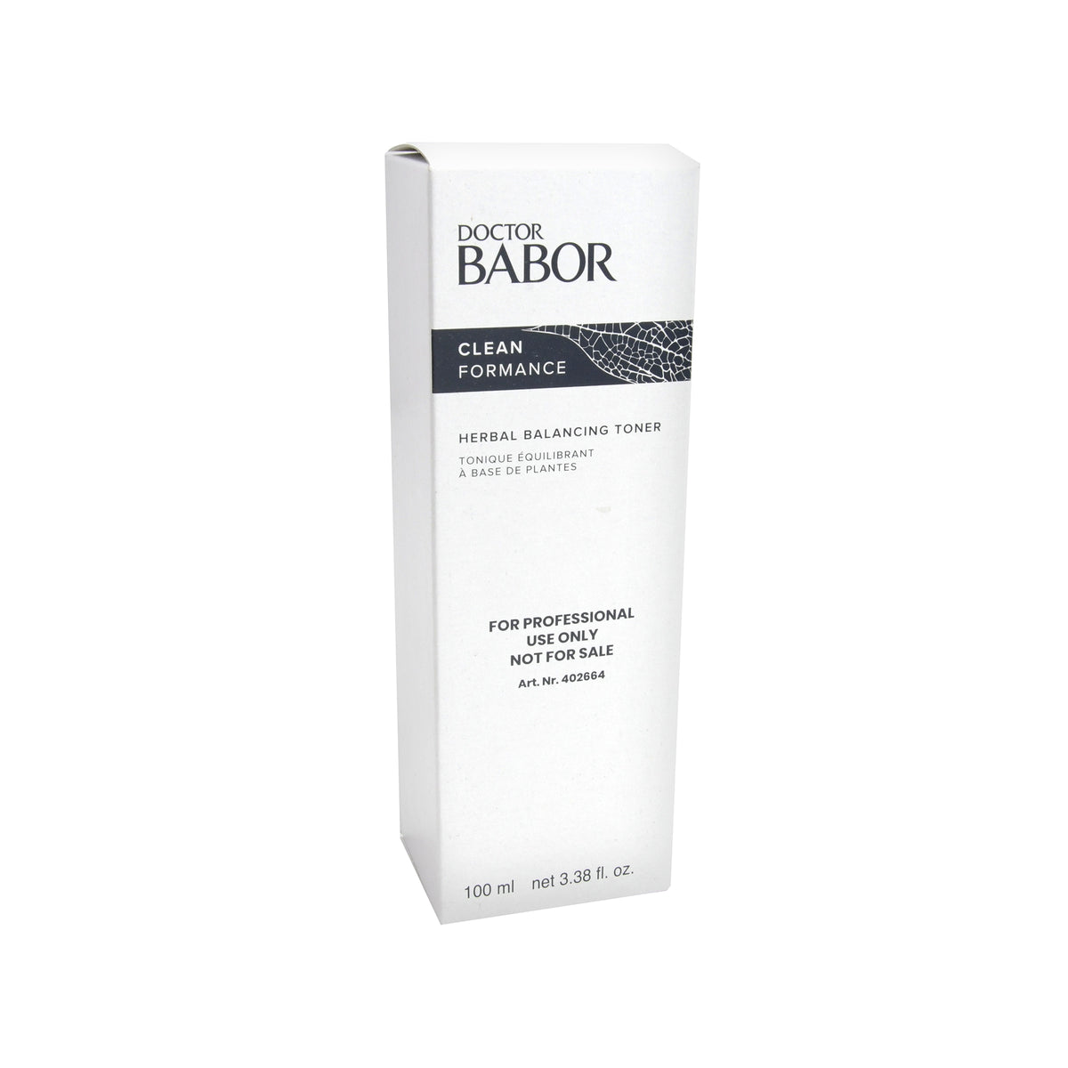 Babor CleanFormance Herbal Balancing Toner - Kabinett-Packung, 100 ml
