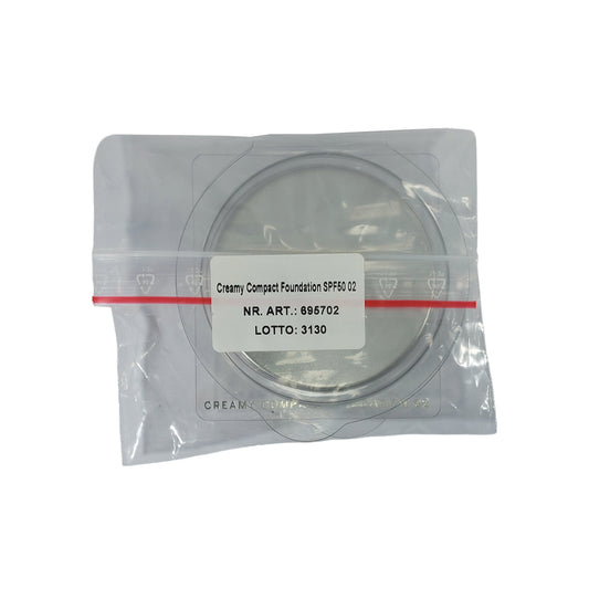 Babor Creamy Compact Foundation 02 medium SPF 50 - Kabinett-Packung, 10 g