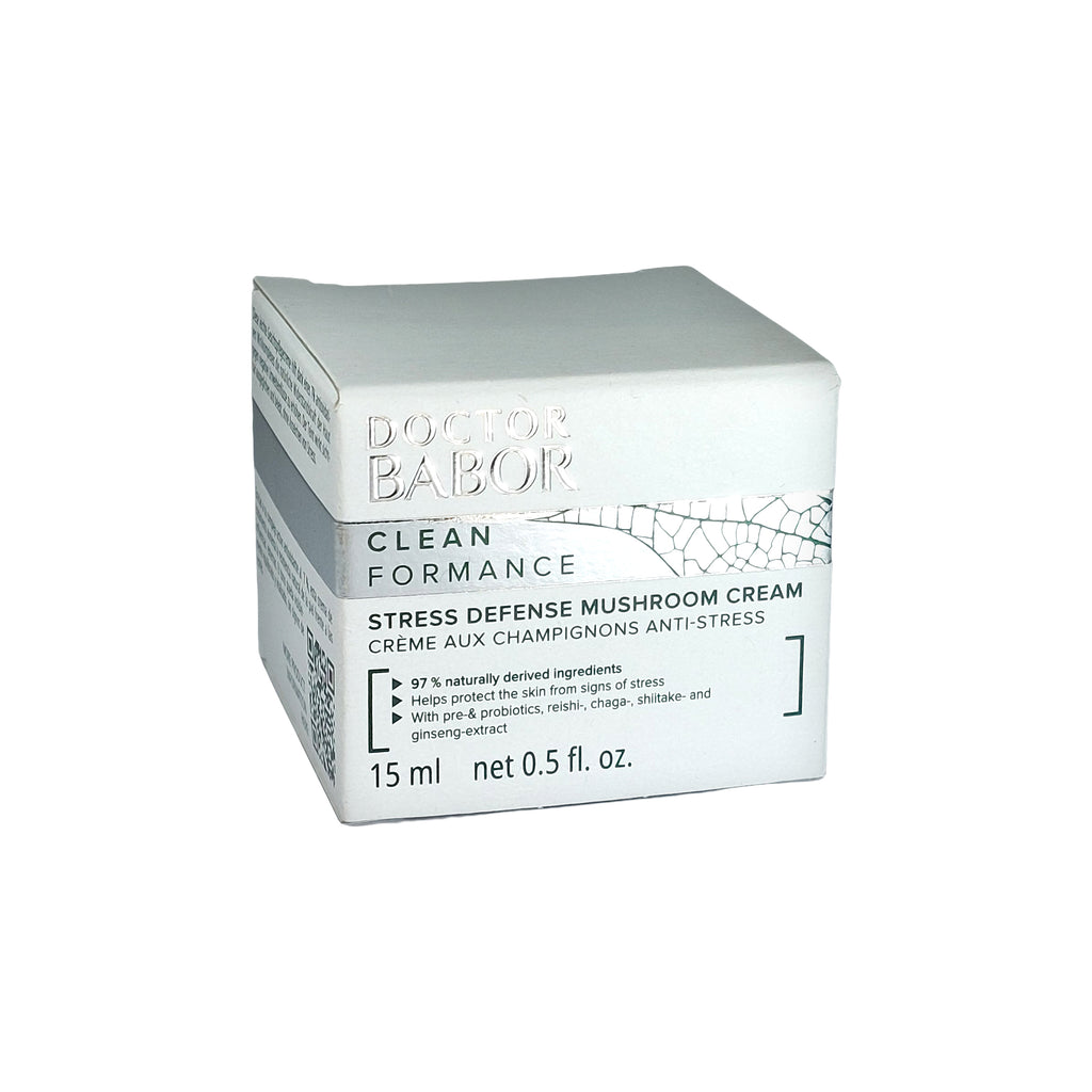 Dr. Babor CleanFormance Stress Defense Mushroom Cream, 15 ml