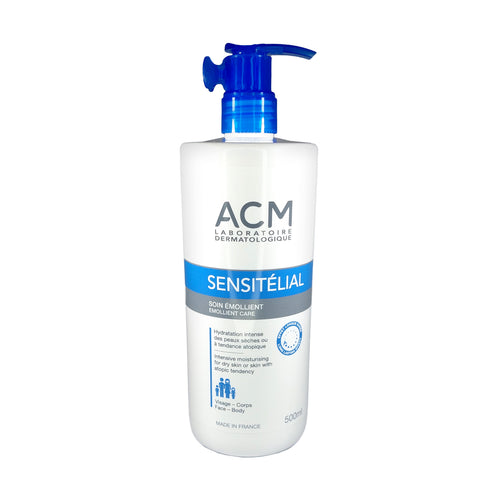 ACM Sensitelial Emollient Care Feuchtigkeitspflege, 500 ml