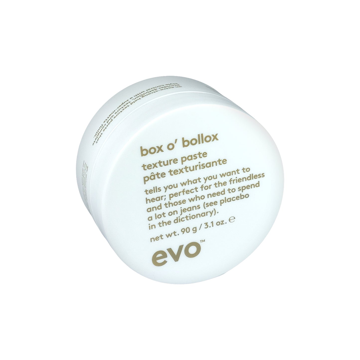 evo Hair Style Box O' Bollox Texture Paste, 90 g