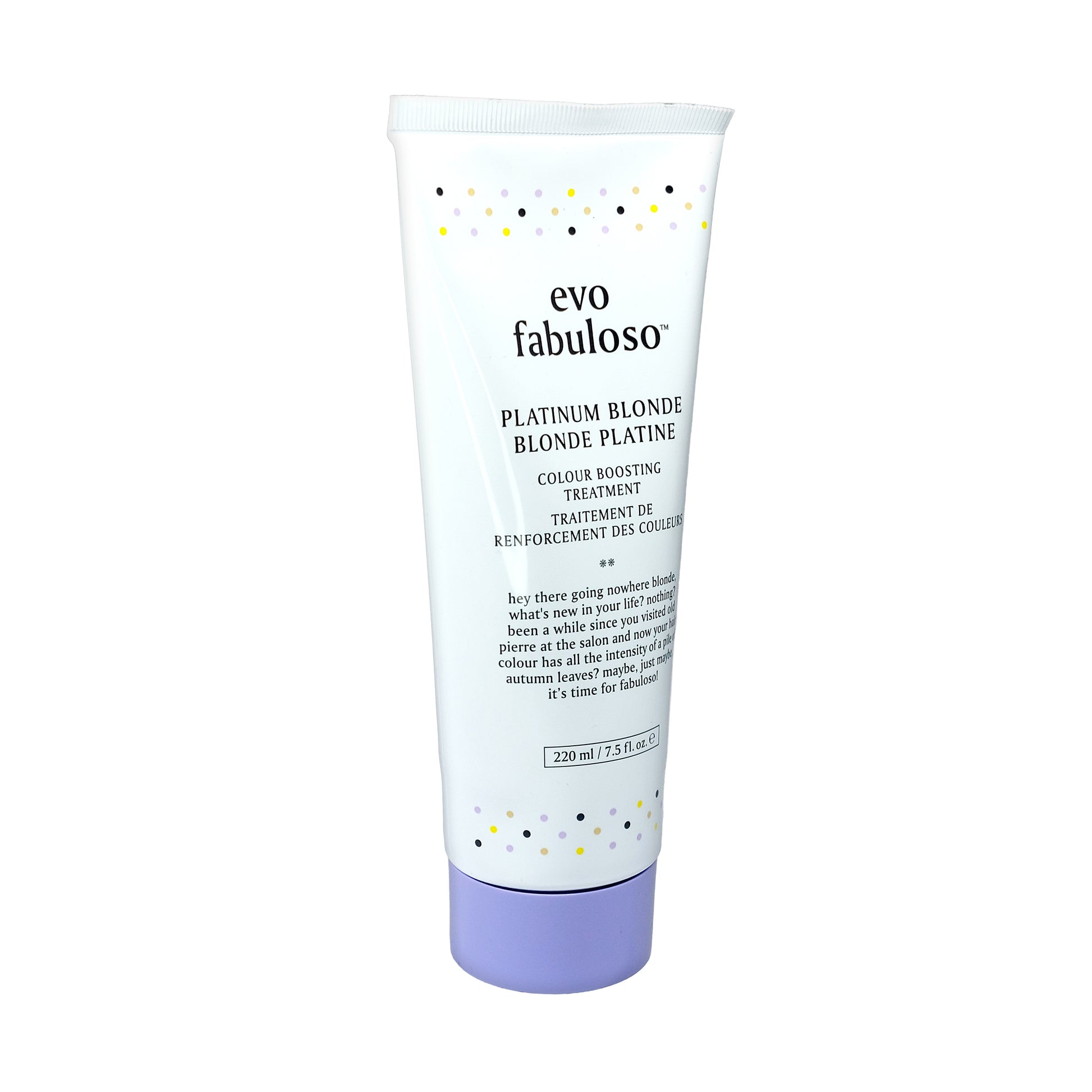 evo fabuloso Platinum Blonde Toning Conditioner, 220 ml