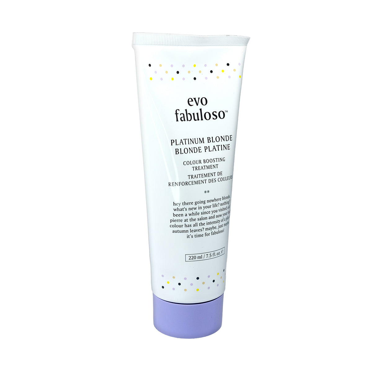evo fabuloso Platinum Blonde Toning Conditioner, 220 ml