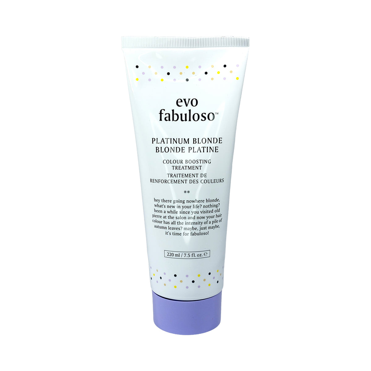 evo fabuloso Platinum Blonde Toning Conditioner, 220 ml