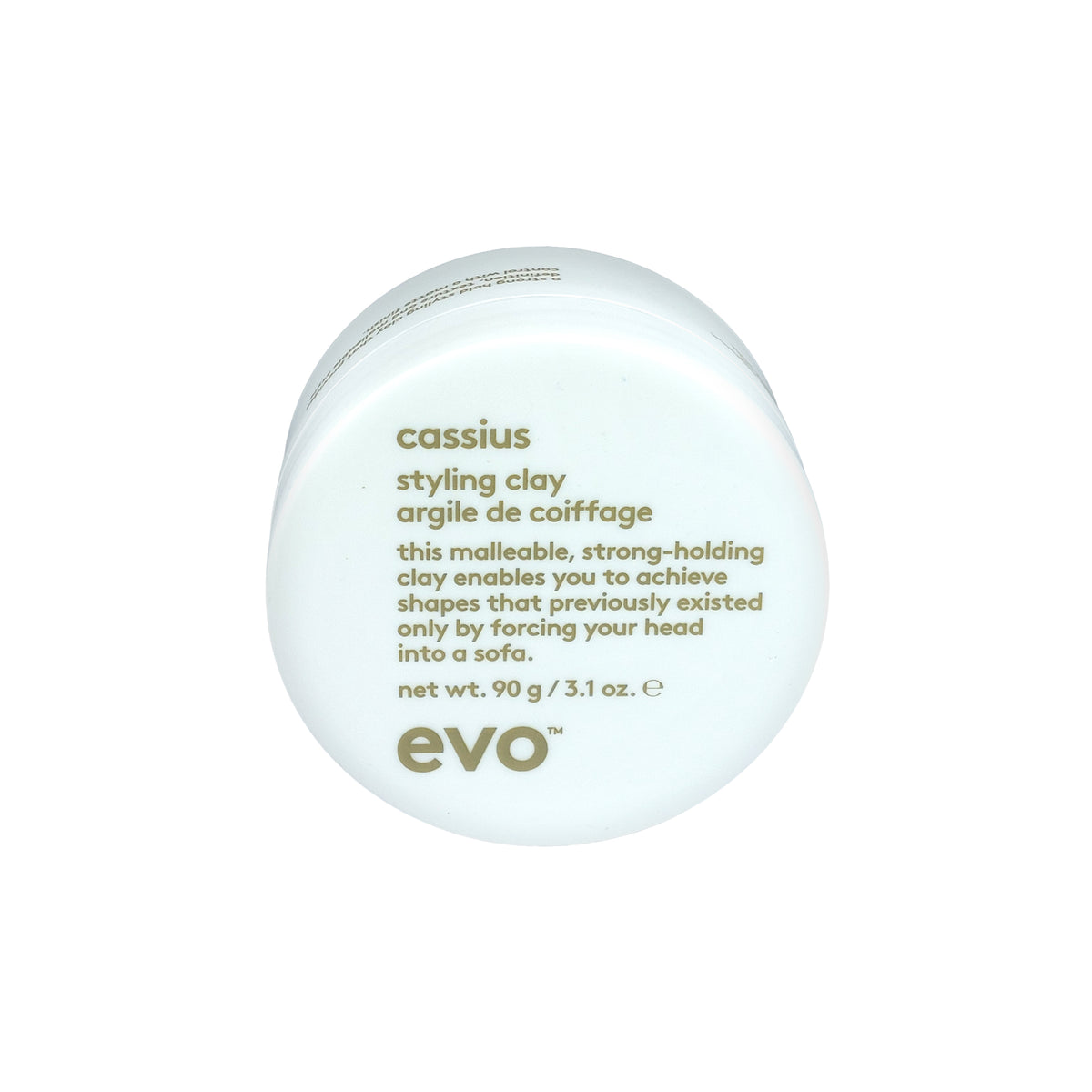 evo Hair Style Cassius Styling Clay, 90 g