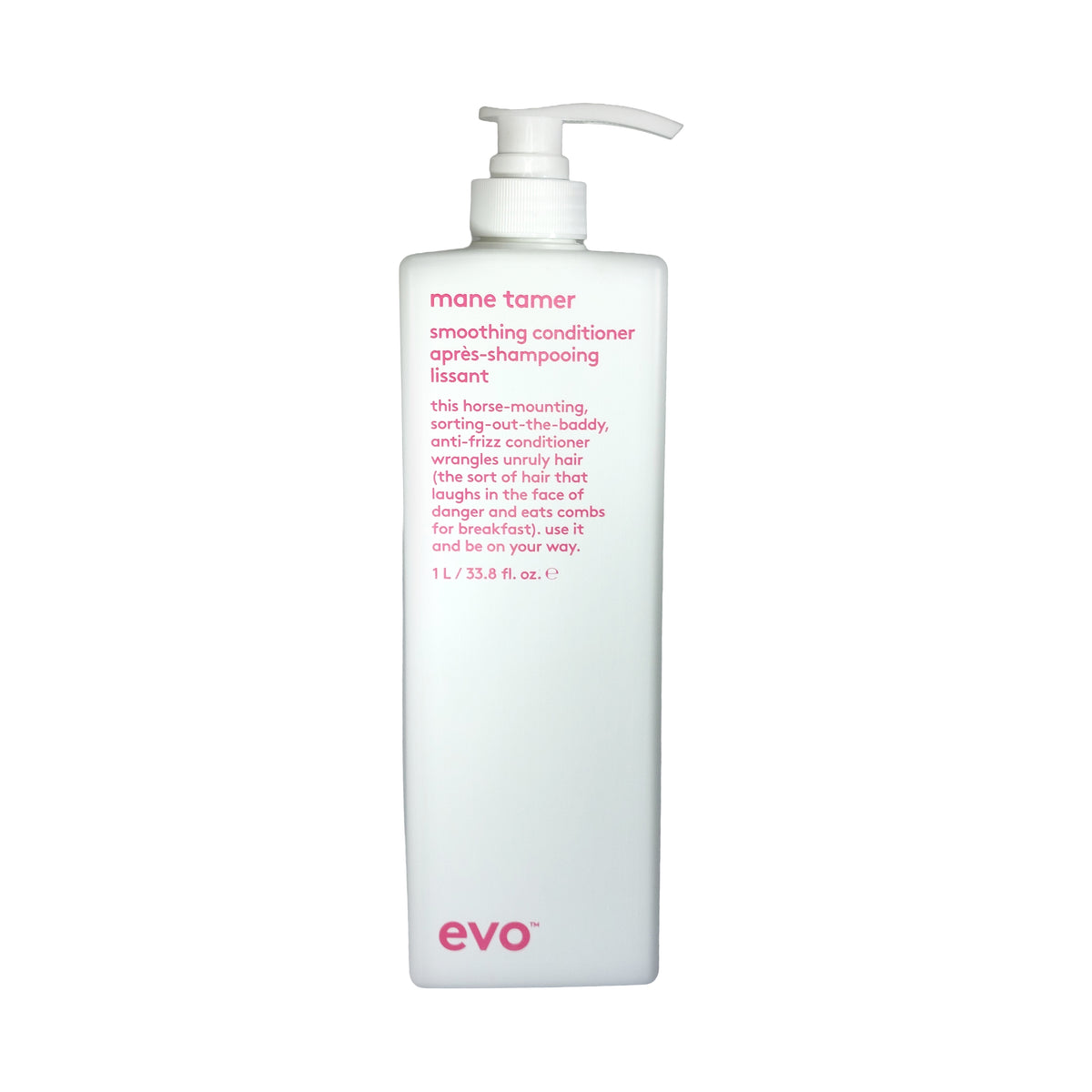 evo Hair Style Smooth Mane Tamer Smoothing Conditioner, 1000 ml