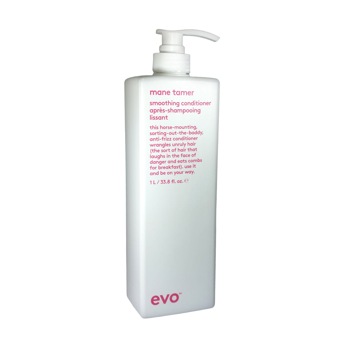 evo Hair Style Smooth Mane Tamer Smoothing Conditioner, 1000 ml