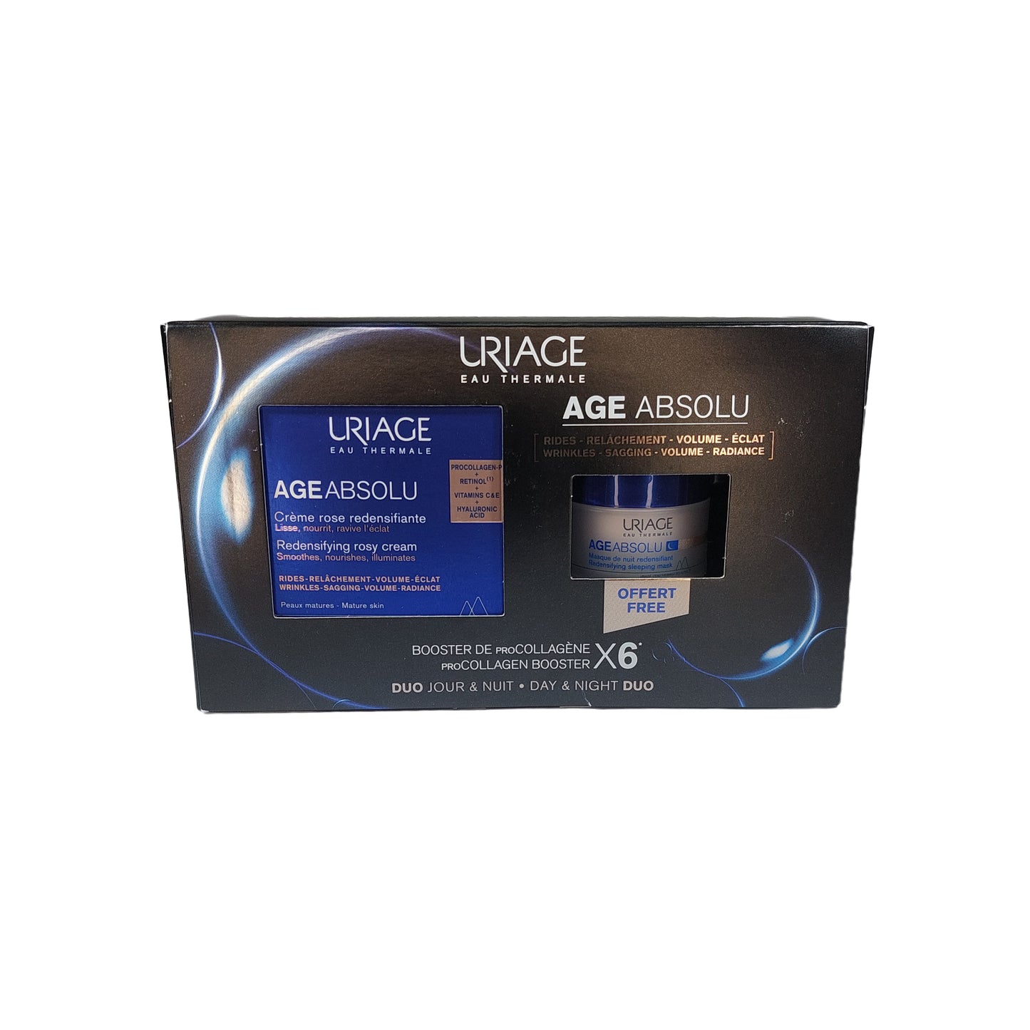 Uriage Age Absolu Day & Night Duo Set 50ml + 15ml, 1 St