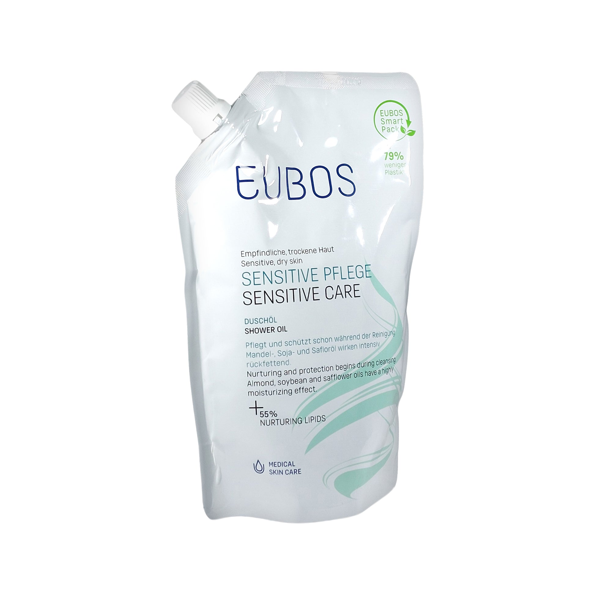 Eubos Empfindliche, trockene Haut Sensitive Pflege Duschöl, 400 ml