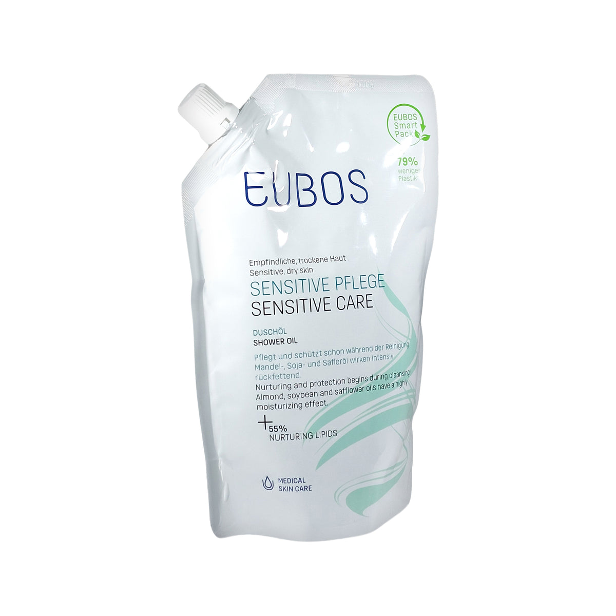 Eubos Empfindliche, trockene Haut Sensitive Pflege Duschöl, 400 ml