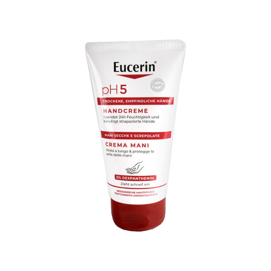 Eucerin pH5 Handcreme Trockene, Empfindliche Haut, 75 ml