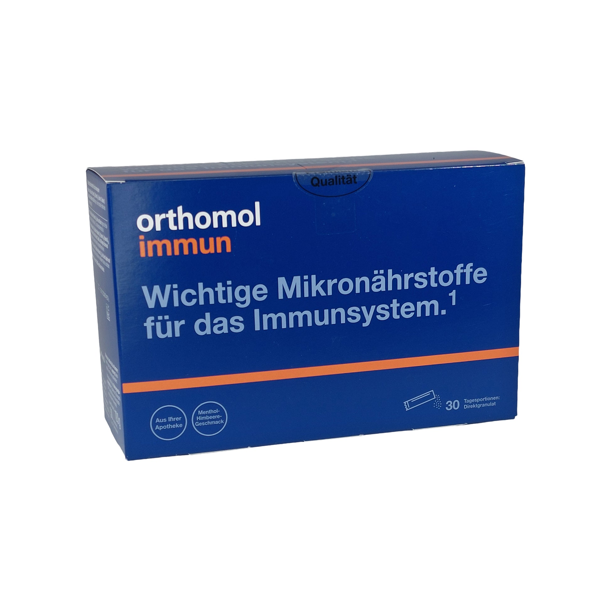 orthomol immun Direktgranulat Menthol-Himbeer, 30 St