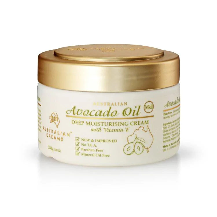 MKII Australian Avocado Oil Deep Moisturising Cream, 250 g