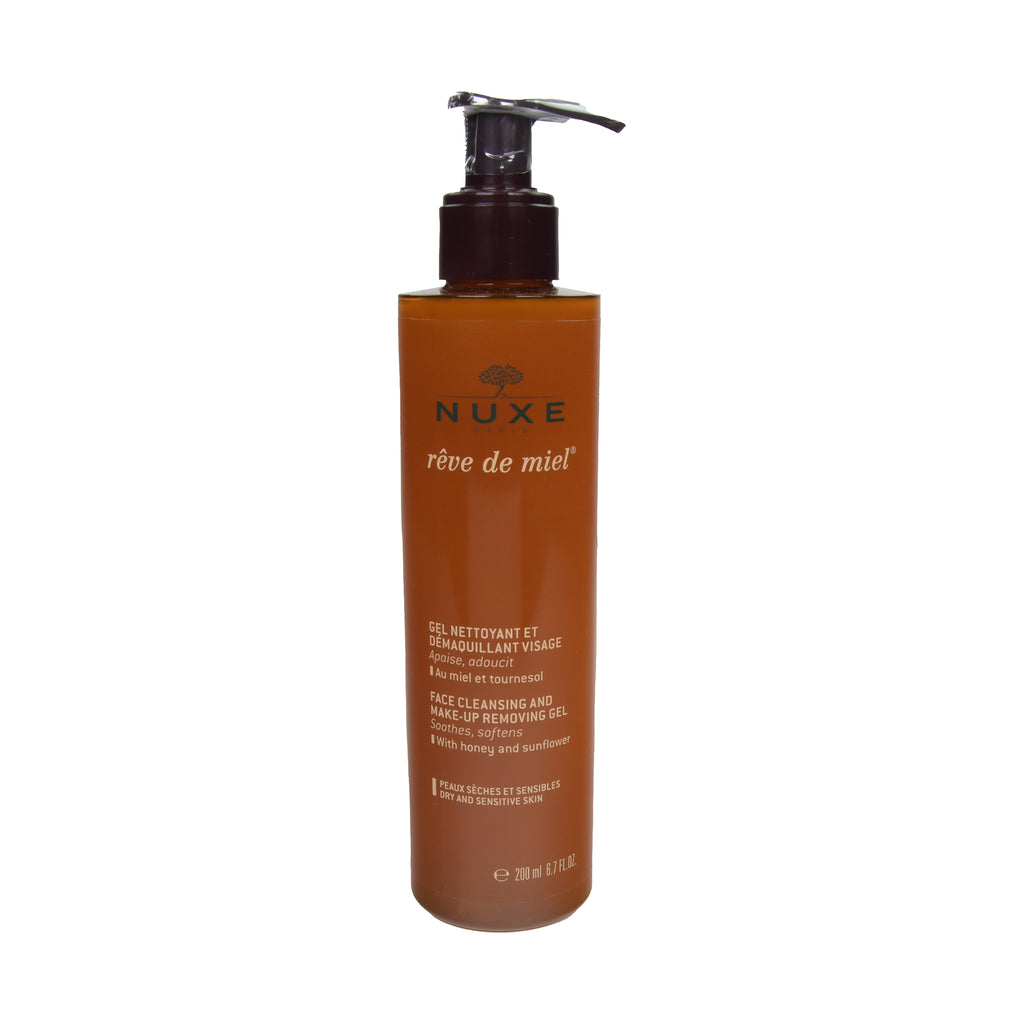 Nuxe Reve de Miel Face Cleansing And Make-Up Removing Gel, 200 ml