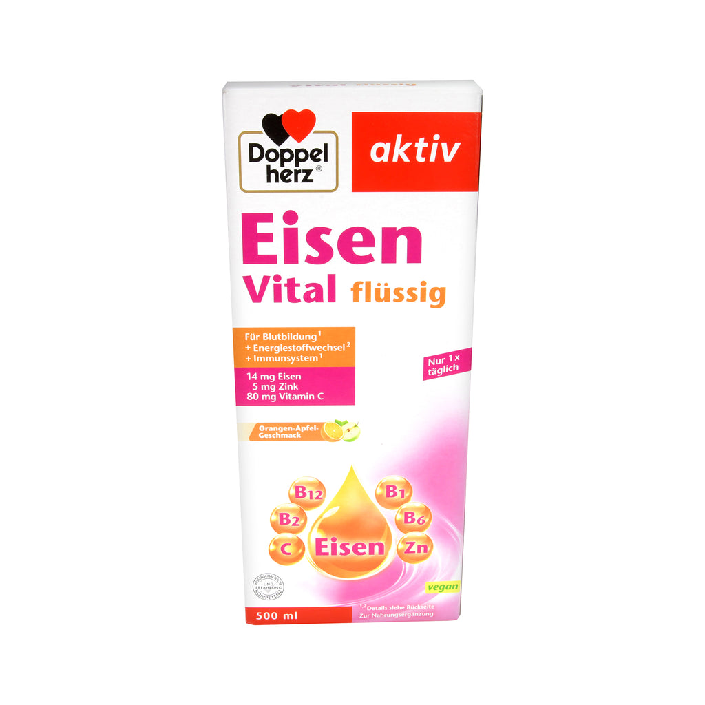 Doppelherz aktiv Eisen Vital flüssig Tonikum, 500 ml