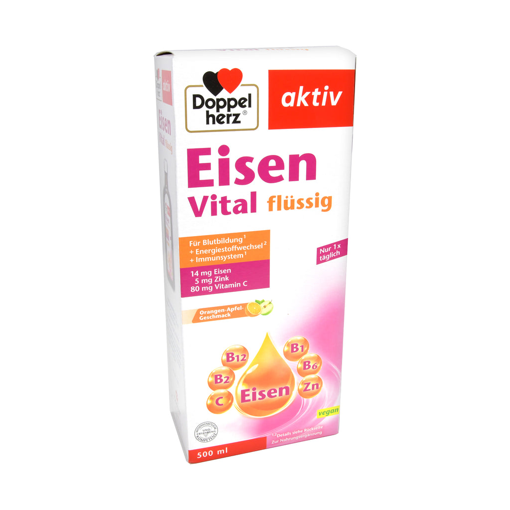 Doppelherz aktiv Eisen Vital flüssig Tonikum, 500 ml