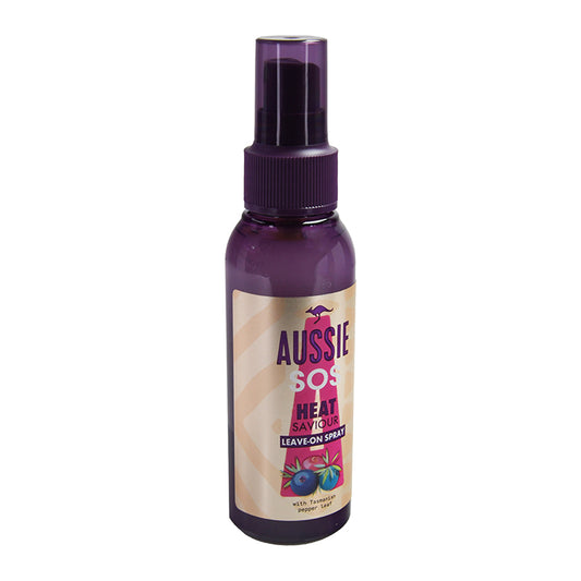 AUSSIE SOS Heat Saviour Leave-On Spray Heat Protection, 100 ml