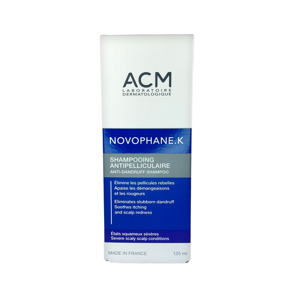ACM Novophane.K Anti-Dandruff Shampoo, 125 ml