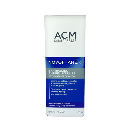 ACM Novophane.K Anti-Dandruff Shampoo, 125 ml