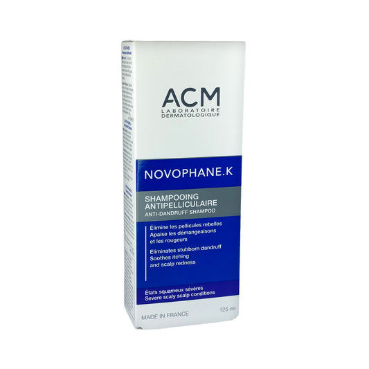 ACM Novophane.K Anti-Dandruff Shampoo, 125 ml