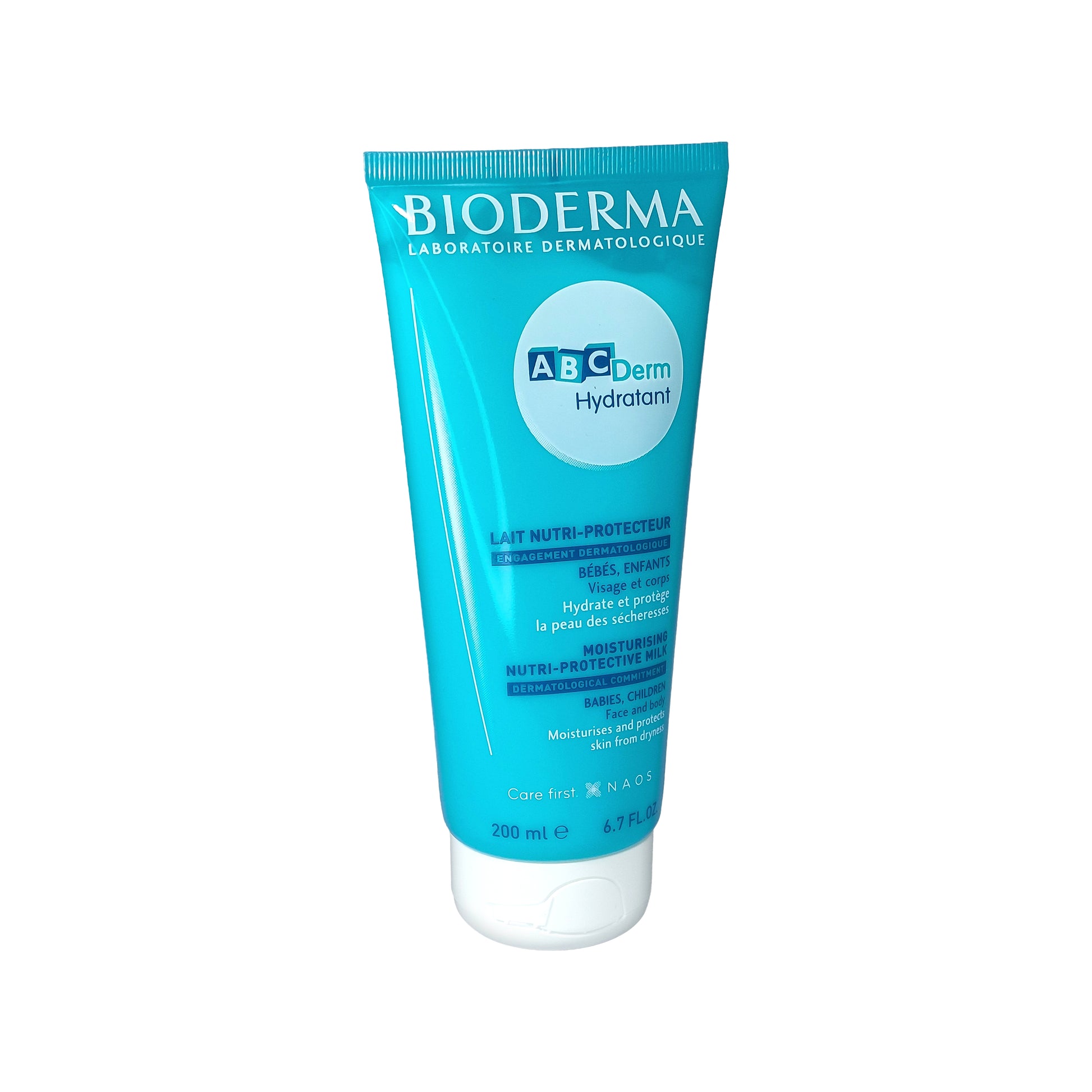 Bioderma ABCDerm Hydratant Feuchtigkeitsspendende Milch Nutri-Schutz, 200 ml