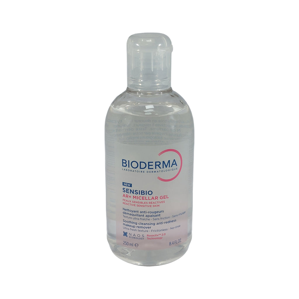 Bioderma Sensibio AR+ Micellar Gel Soothing Cleansing Anti-Redness Makeup Remover, 250 ml