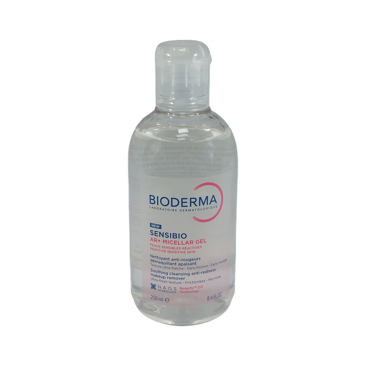 Bioderma Sensibio AR+ Micellar Gel Soothing Cleansing Anti-Redness Makeup Remover, 250 ml