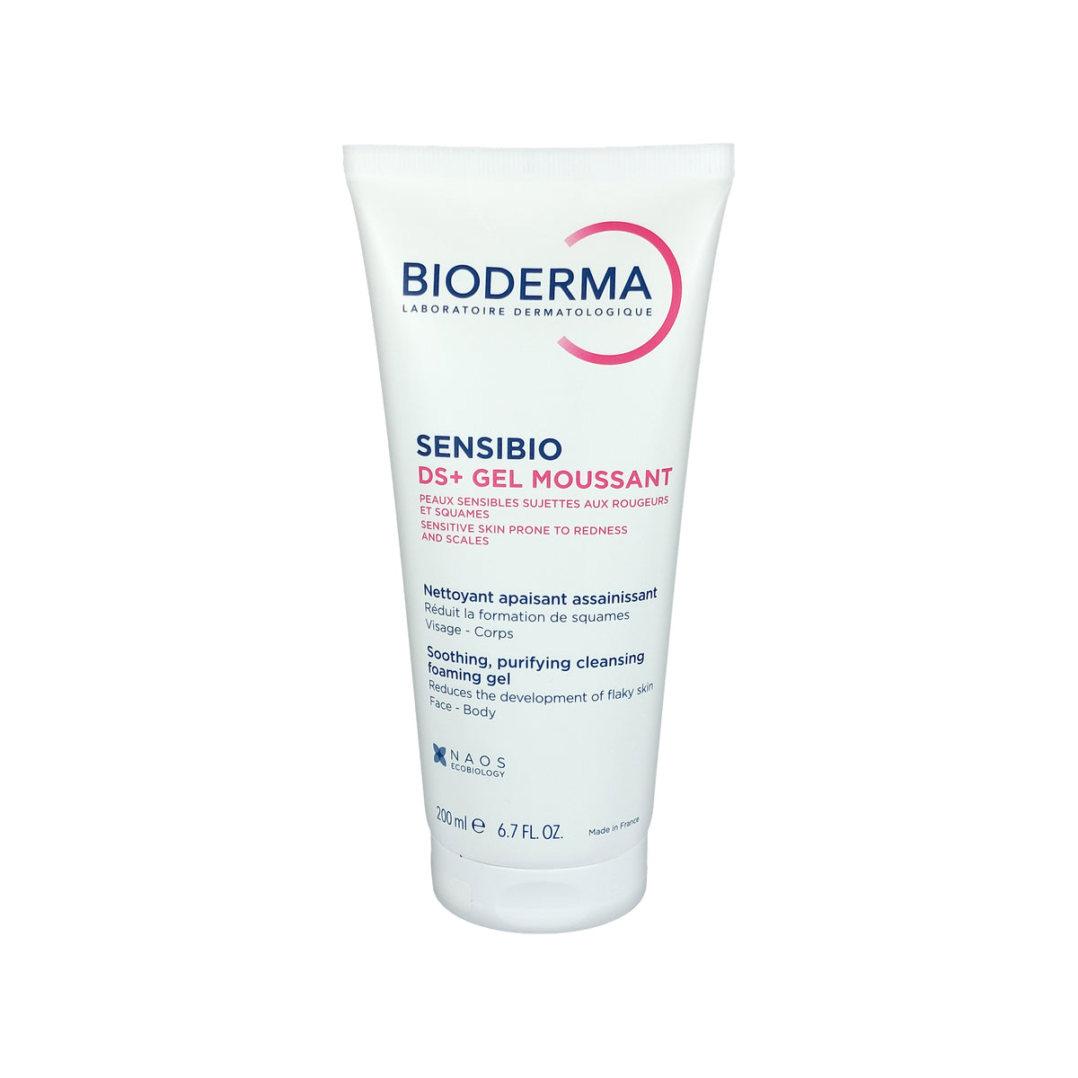 Bioderma Sensibio DS+ Soothing, Purifying Cleansing Gel Reinigungsgel, 200 g