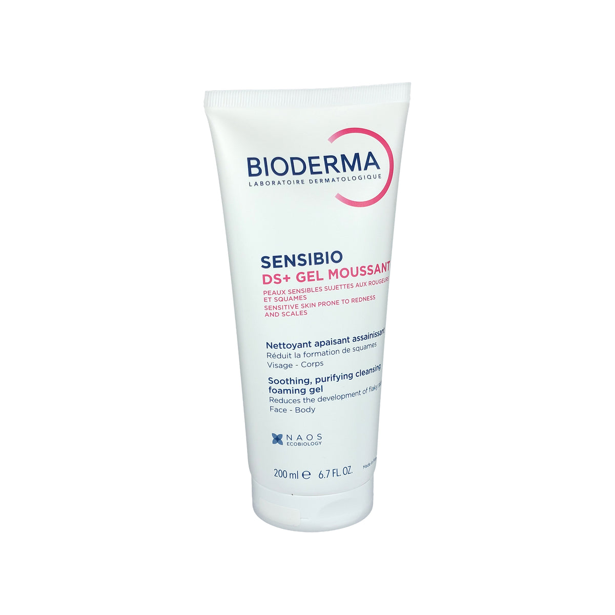 Bioderma Sensibio DS+ Soothing, Purifying Cleansing Gel Reinigungsgel, 200 g