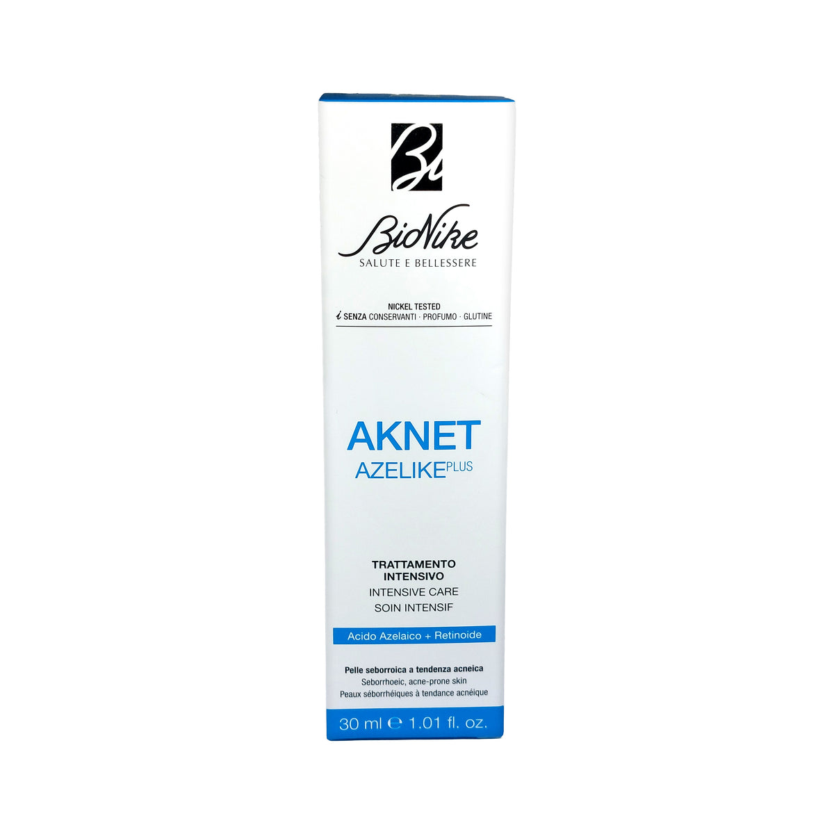 Bionike Aknet Azelike Plus Intensive Care Treatment, 30 ml