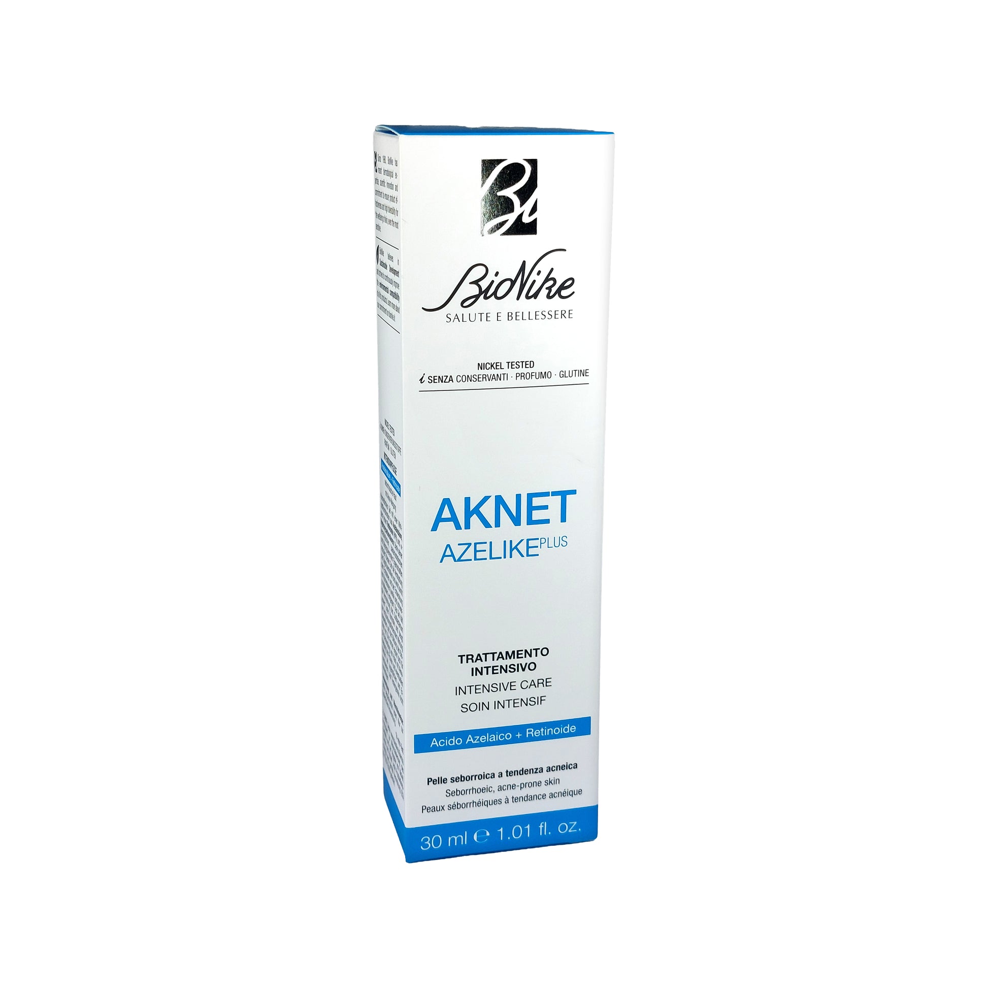 Bionike Aknet Azelike Plus Intensive Care Treatment, 30 ml