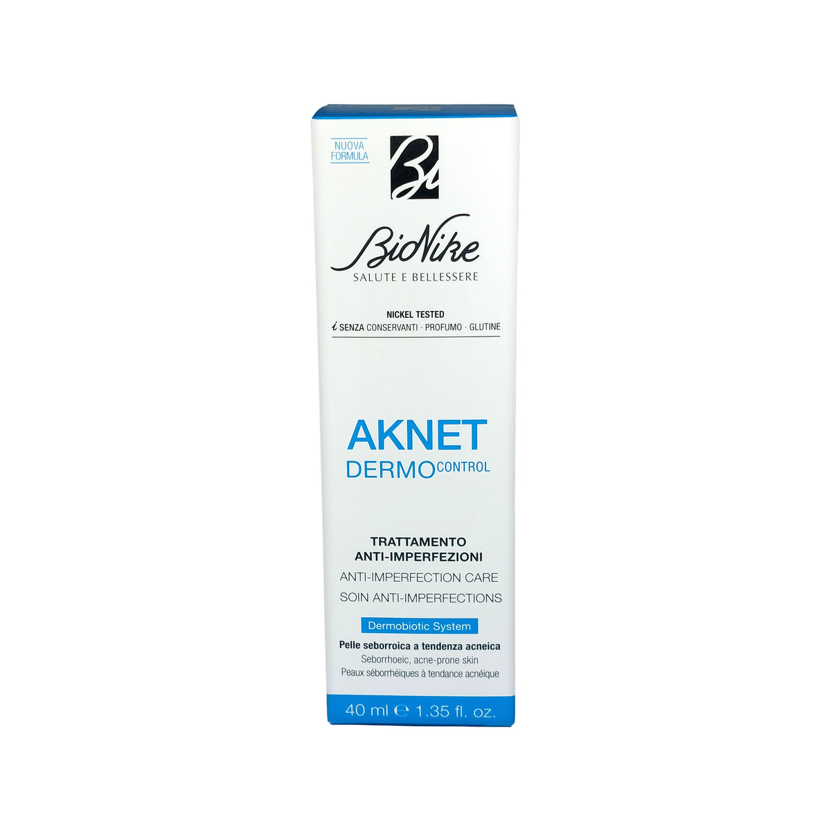 Bionike Aknet Dermo Control Anti-Imperfection Care, 40 ml