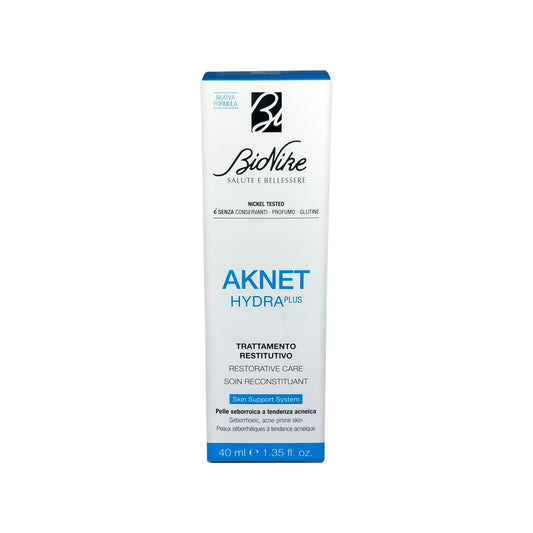 Bionike Aknet Hydra Plus Restorative Care Cream-Gel, 40 ml