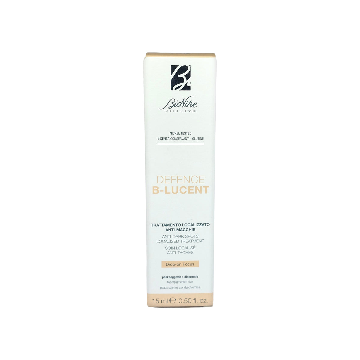Bionike Defence B-Lucent Drop-on Focus Anti-Dark Spots Treatment, 15 ml