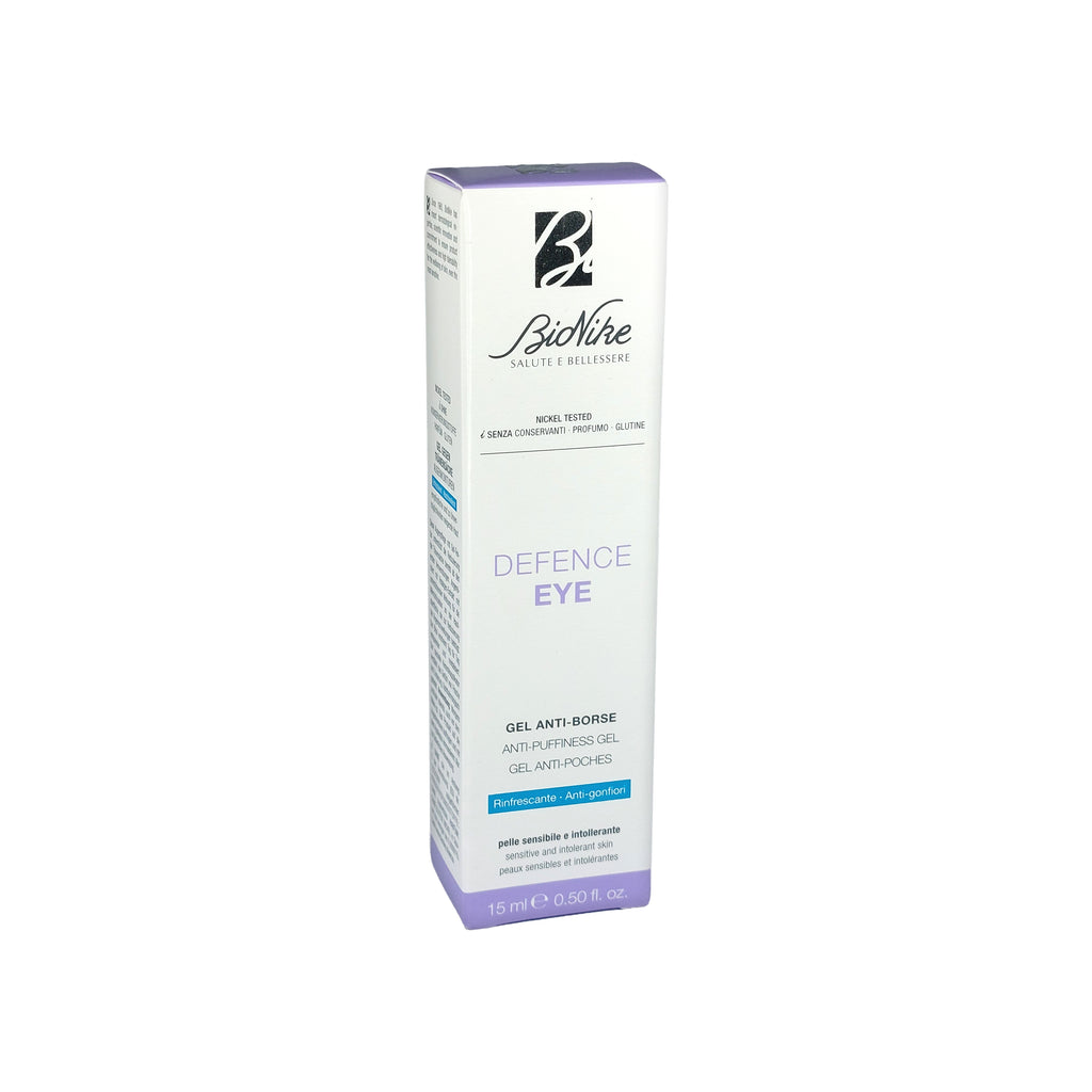 Bionike Defence Eye Anti-Puffiness Under-Eye Bag Gel, 15 ml