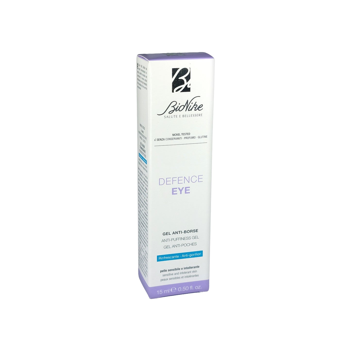 Bionike Defence Eye Anti-Puffiness Under-Eye Bag Gel, 15 ml