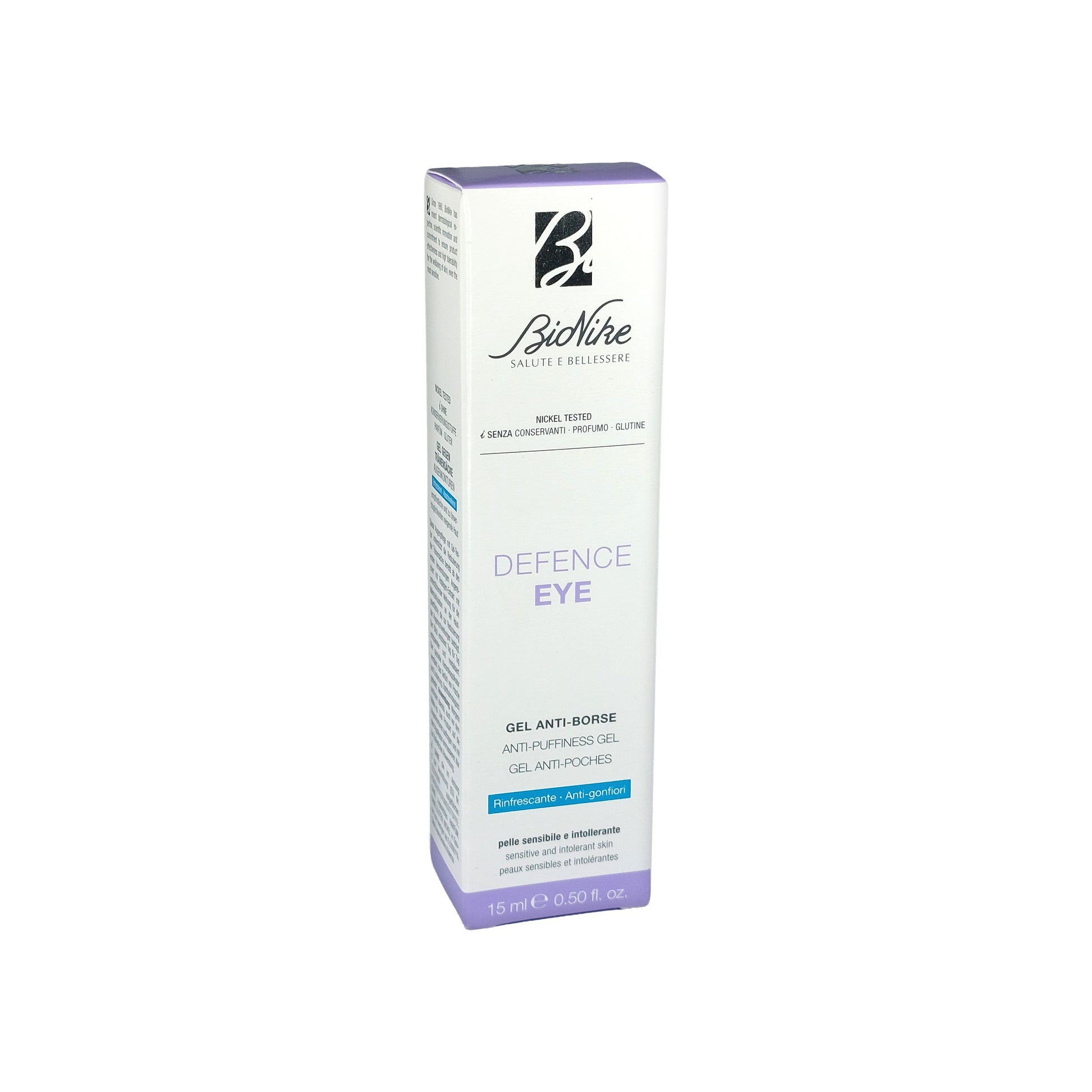 Bionike Defence Eye Anti-Puffiness Under-Eye Bag Gel, 15 ml