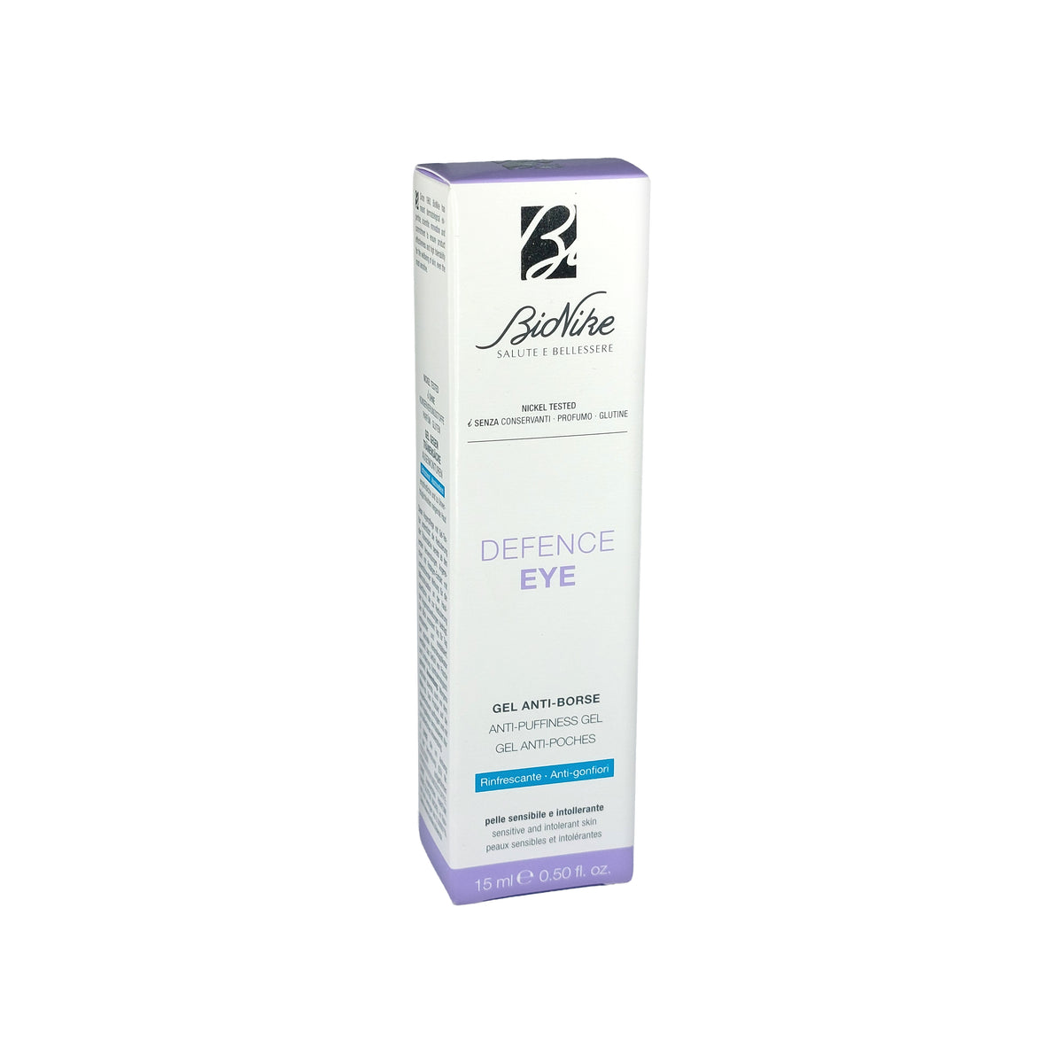 Bionike Defence Eye Anti-Puffiness Under-Eye Bag Gel, 15 ml