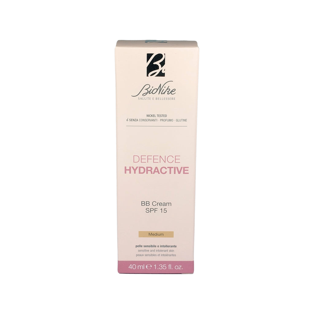 Bionike Defence Hydractive BB Cream SPF 15 Medium, 40 ml