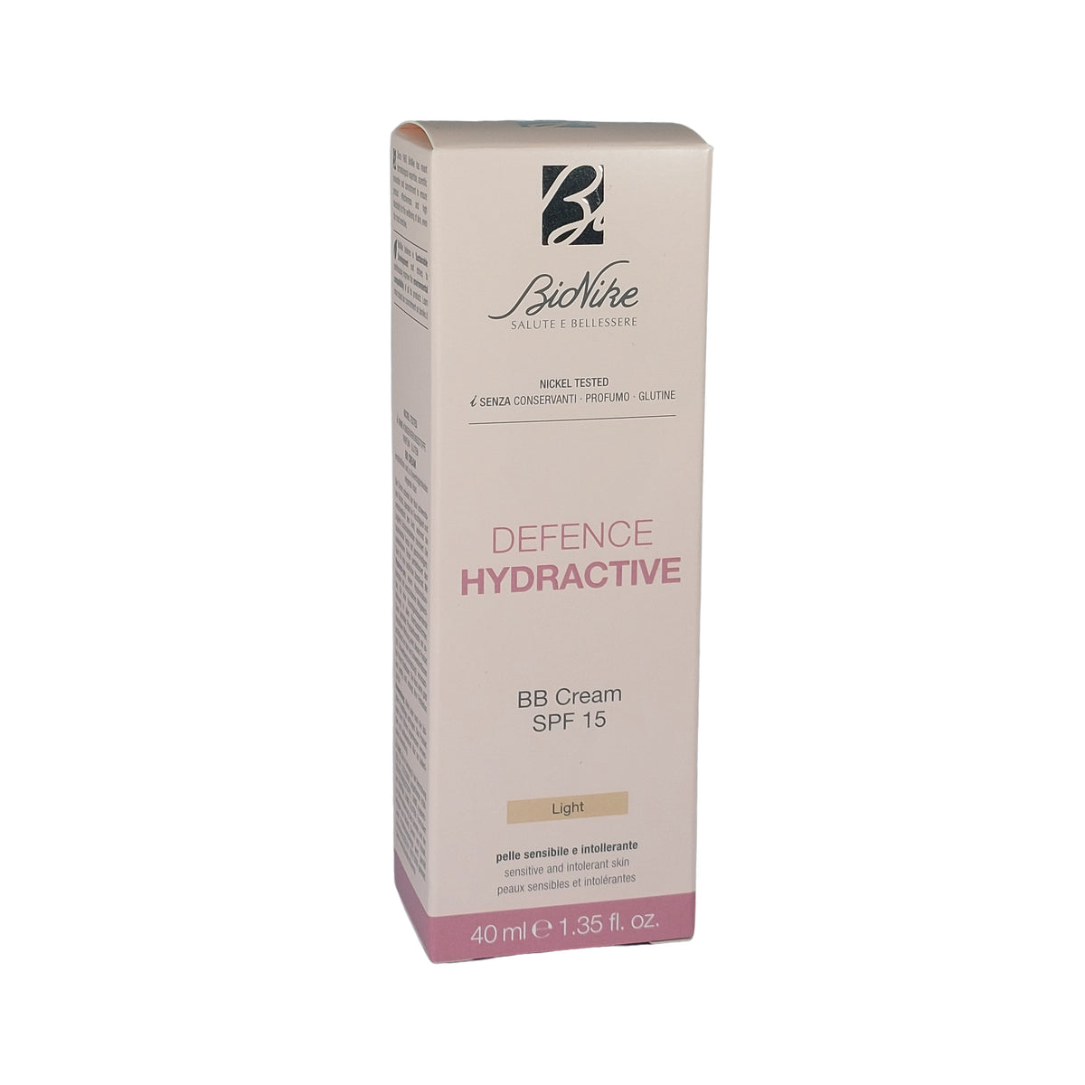 Bionike Defence Hydractive BB Cream SPF15 Light, 40 ml