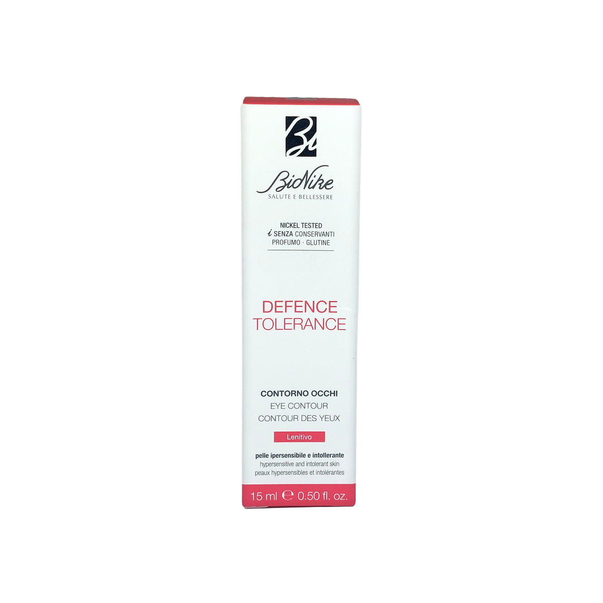 Bionike Defence Tolerance Soothing Eye Contour Treatment, 15 ml