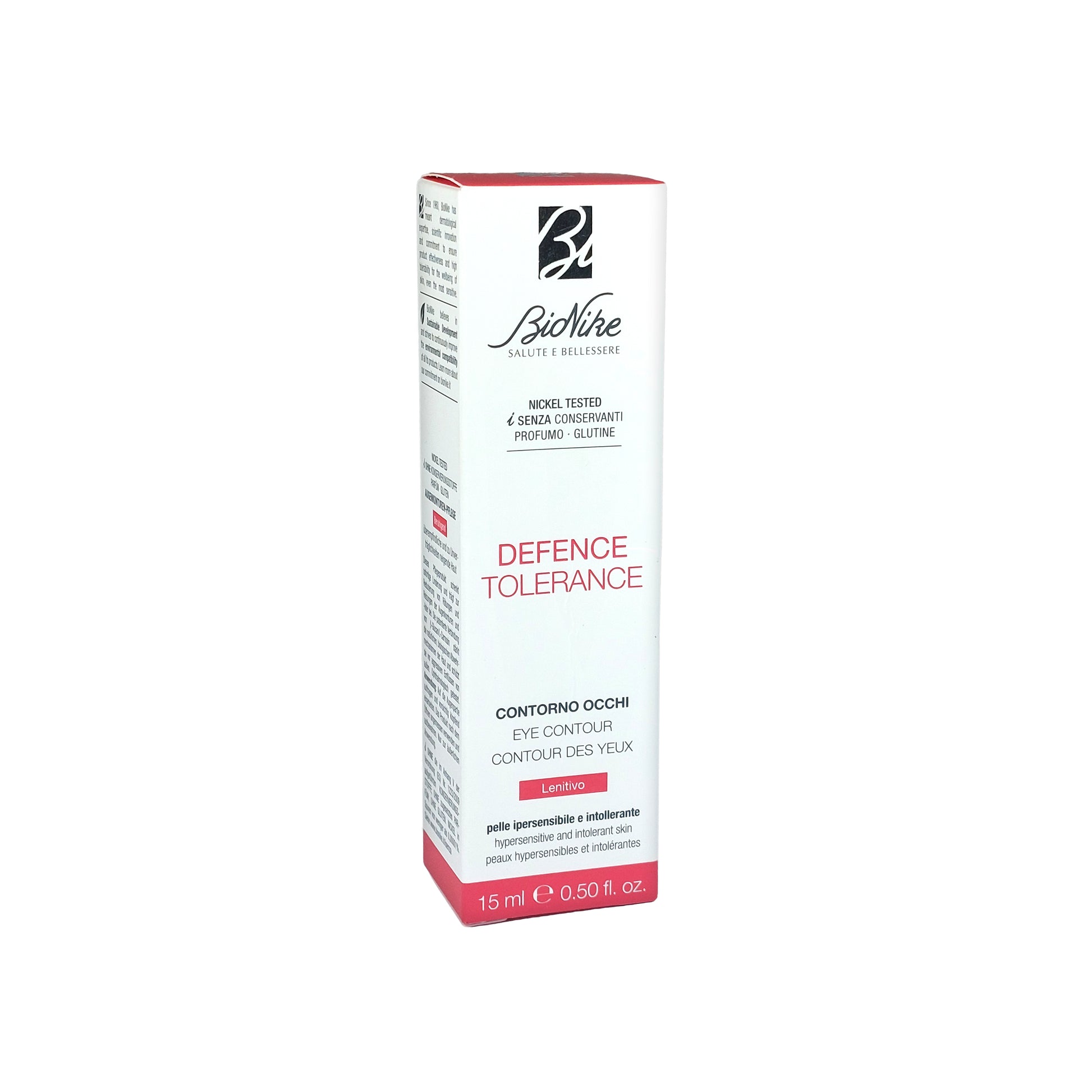 Bionike Defence Tolerance Soothing Eye Contour Treatment, 15 ml