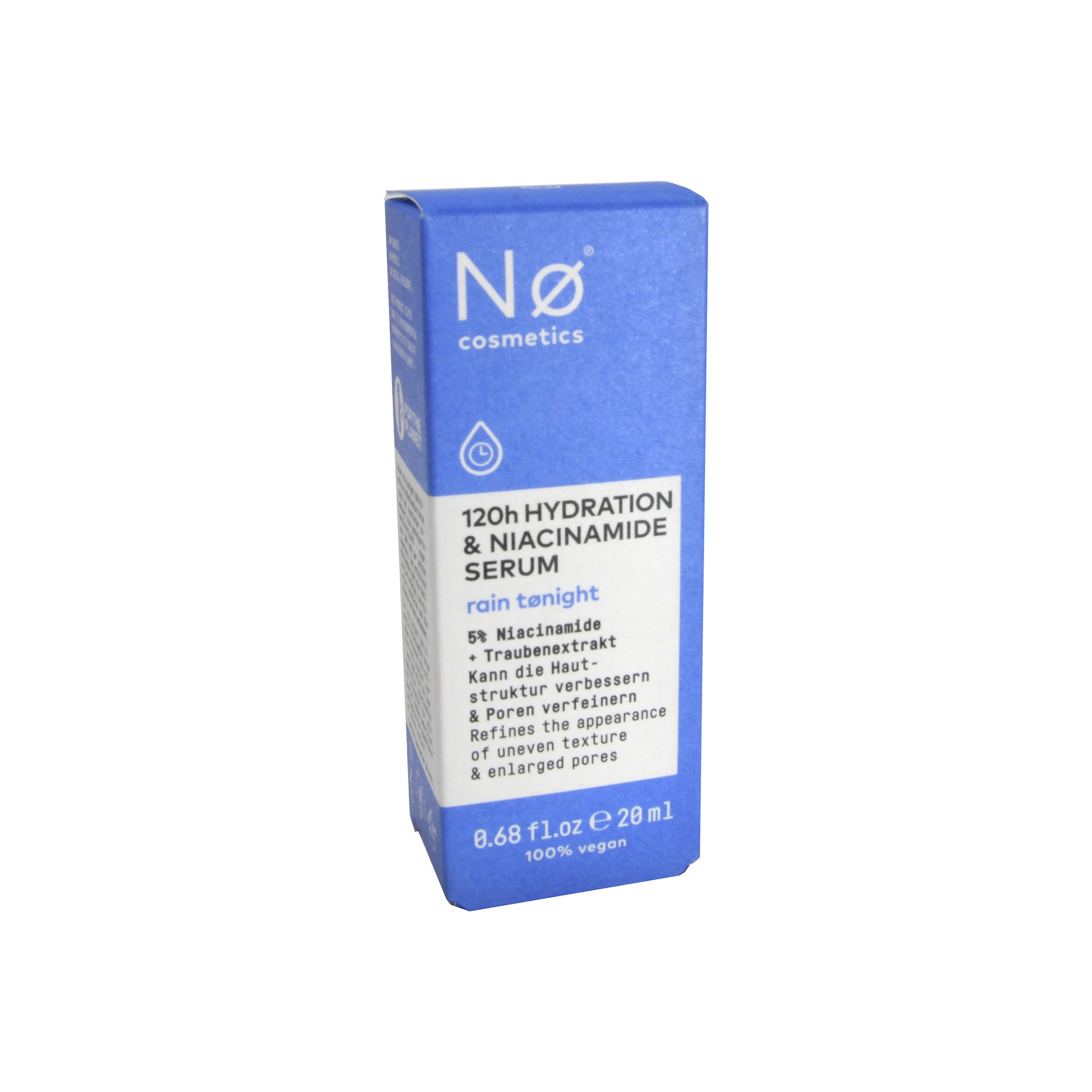 Nø Cosmetics 120h Hydration & Niacinamide Serum, 50 ml