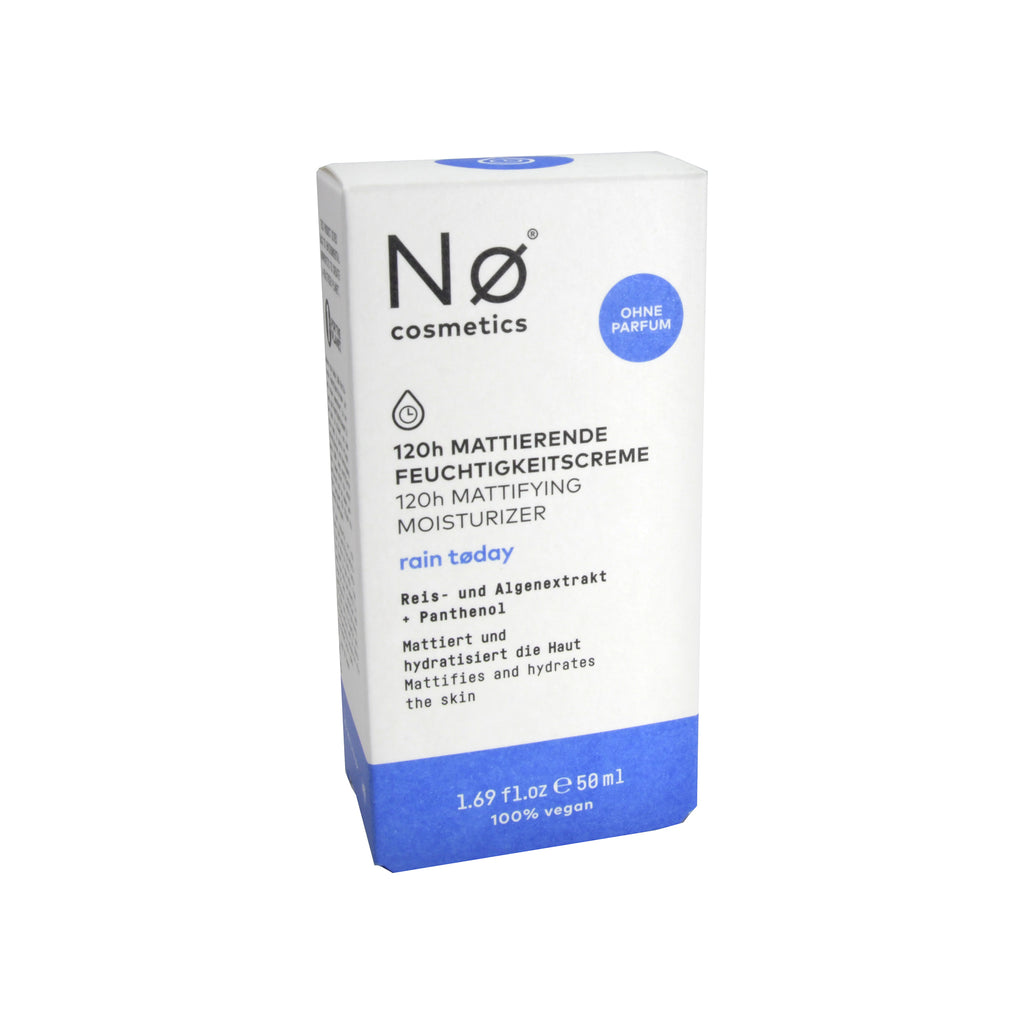 Nø Cosmetics 120h Mattierende Feuchtigkeitscreme, 50 ml
