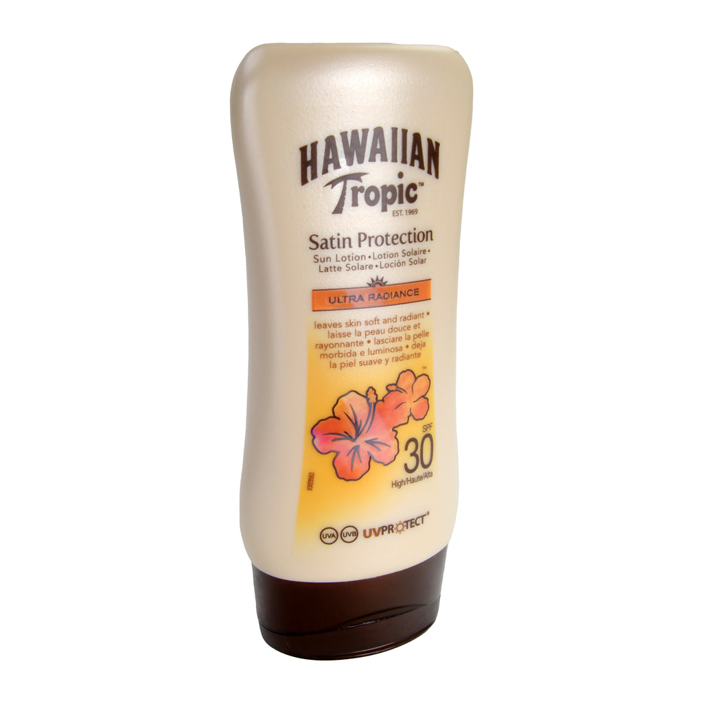 Hawaiian Tropic Satin Protection Ultra Radiance Sun Lotion SPF 30, 180 ml
