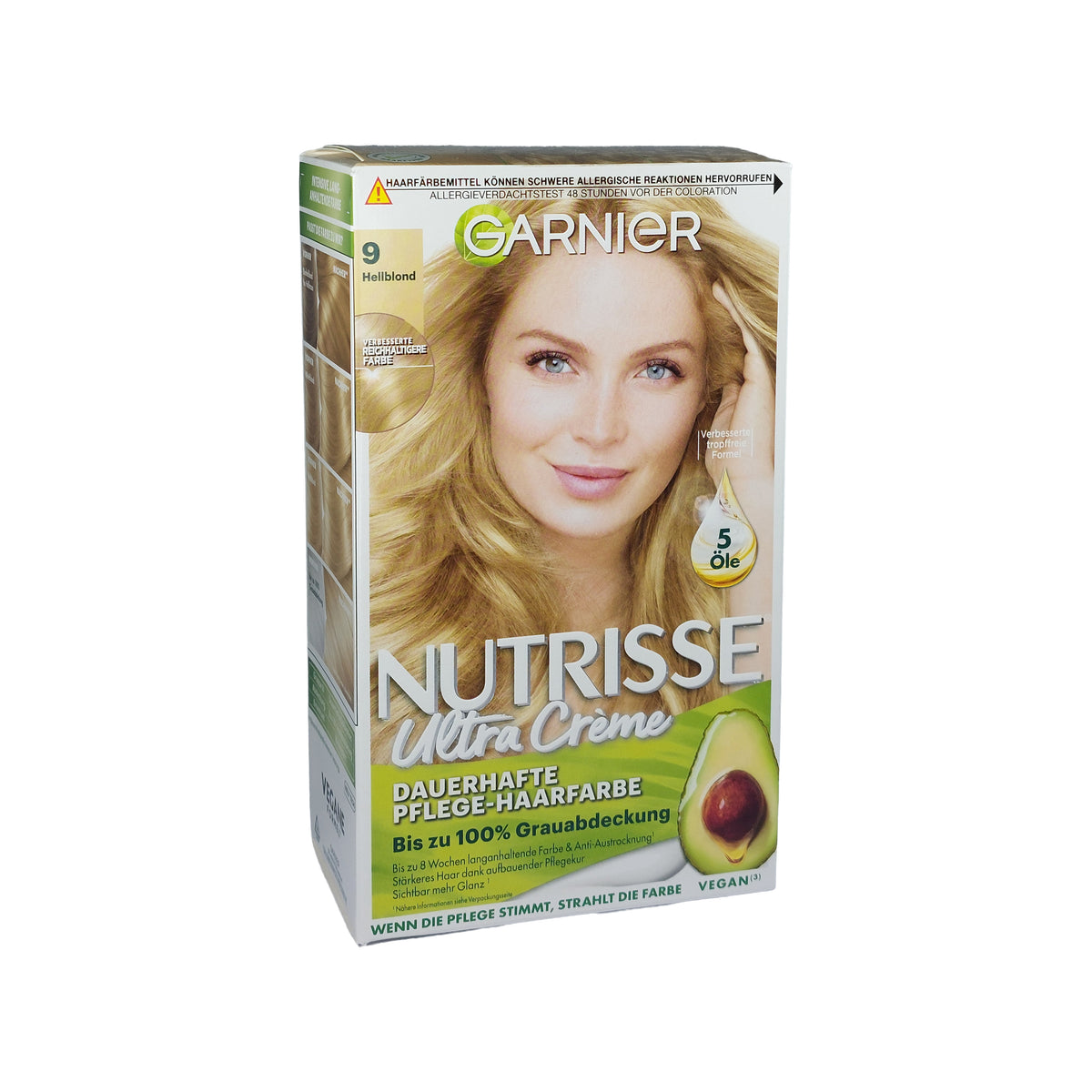 Garnier Nutrisse Creme Coloration 90 light blond, 140 ml