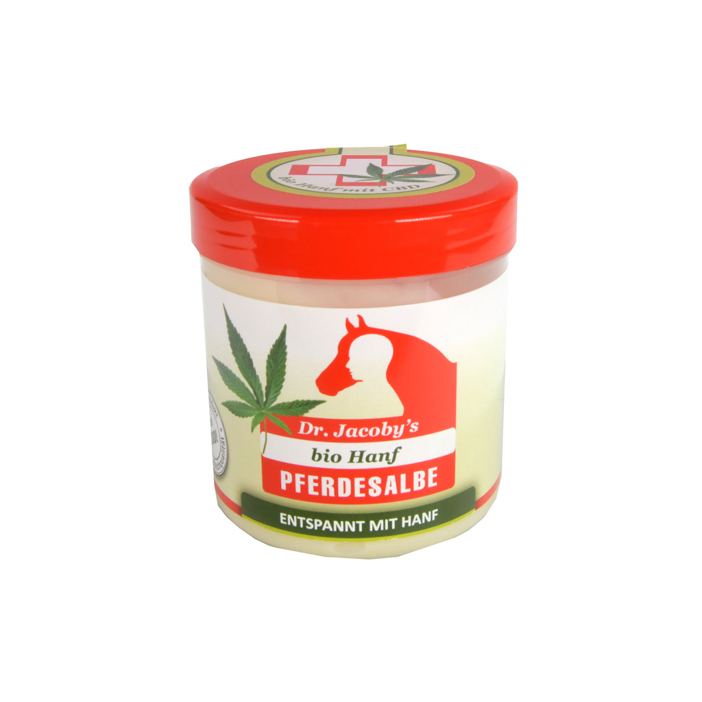 Dr. Jacoby's Hanf Pferdesalbe Entspannt mit Hanf, 200 ml